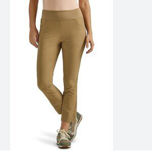 NWT ATG by Wrangler Women's FWDS Pull-On Kick Flare Pant, Black Elmwood